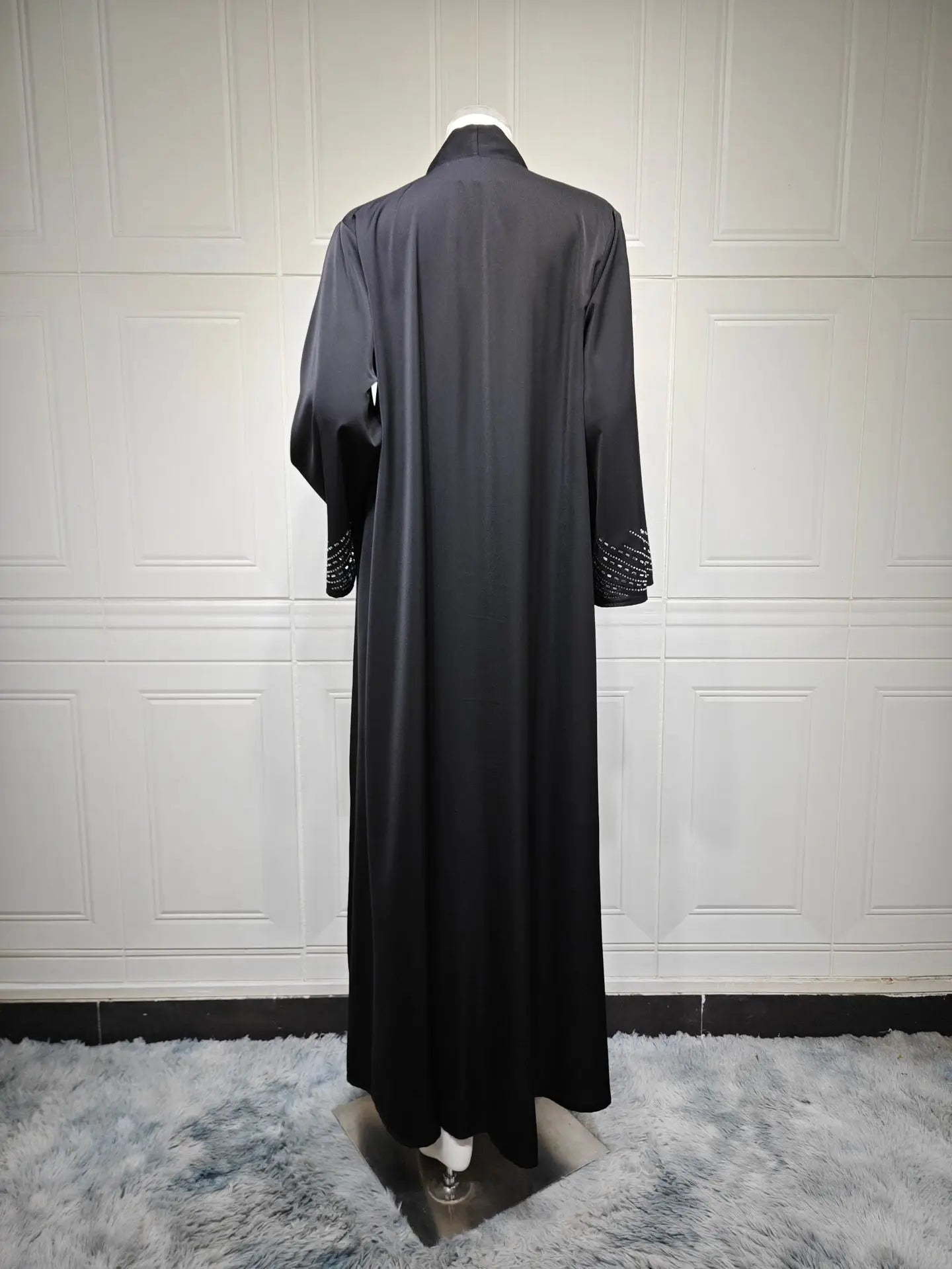 Eid Diamond Vrouwen Abaya Dubai Jurk Vest Moslim Marokko Caftan Jalabiya Ramadan Vestidos Largos Party Jurken Arabische Lange Gewaad