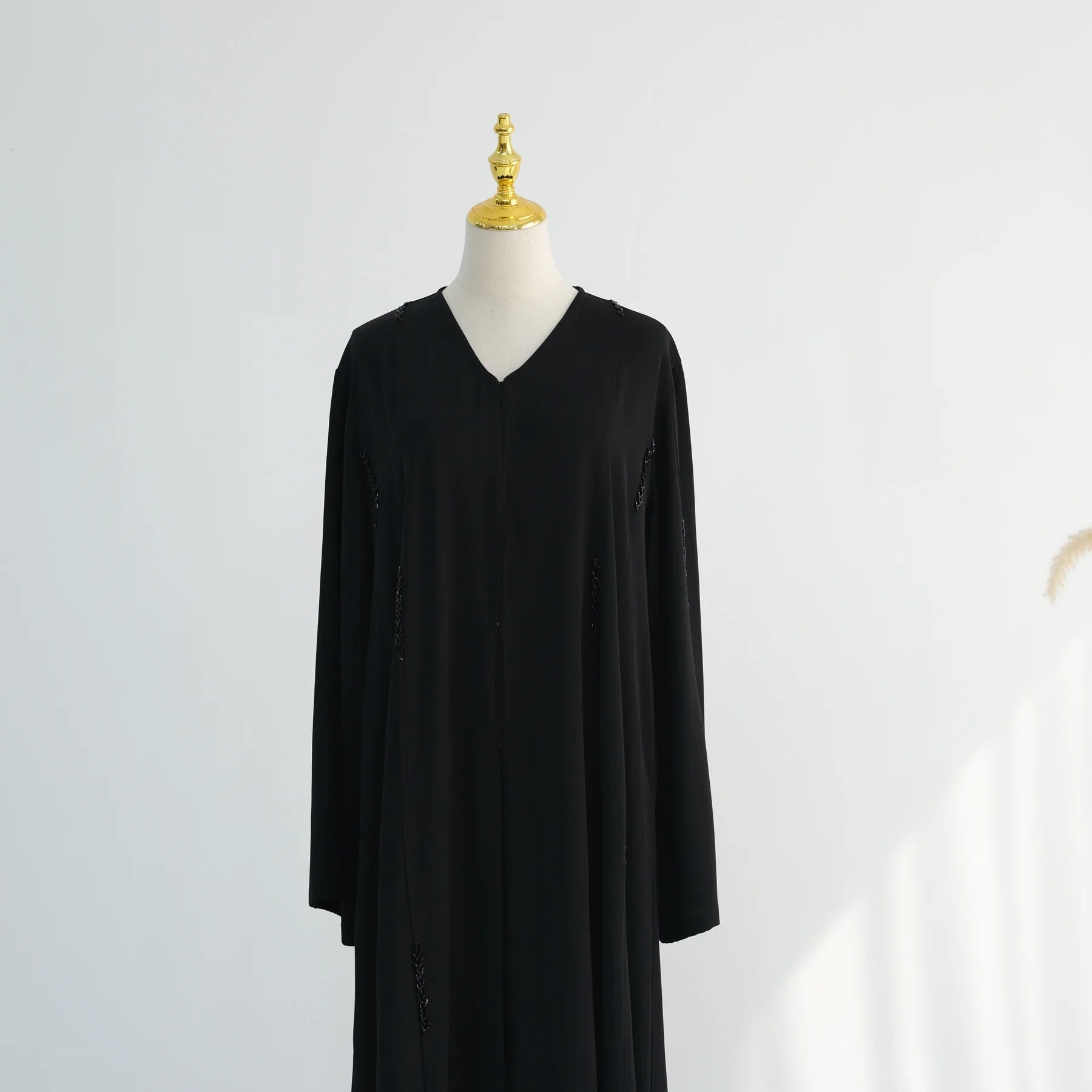 Eid vrouwen Abaya kralenjurken Dubai moslim Arabische cardigan robe bescheiden Abaya's Jalabiya Ramadan Marokko Kaftan Islam jurken